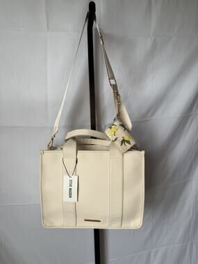 Steve Madden BWEBBER-EL Tote Bag In Cream